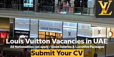 jobs bei louis vuitton|louis vuitton job opening.